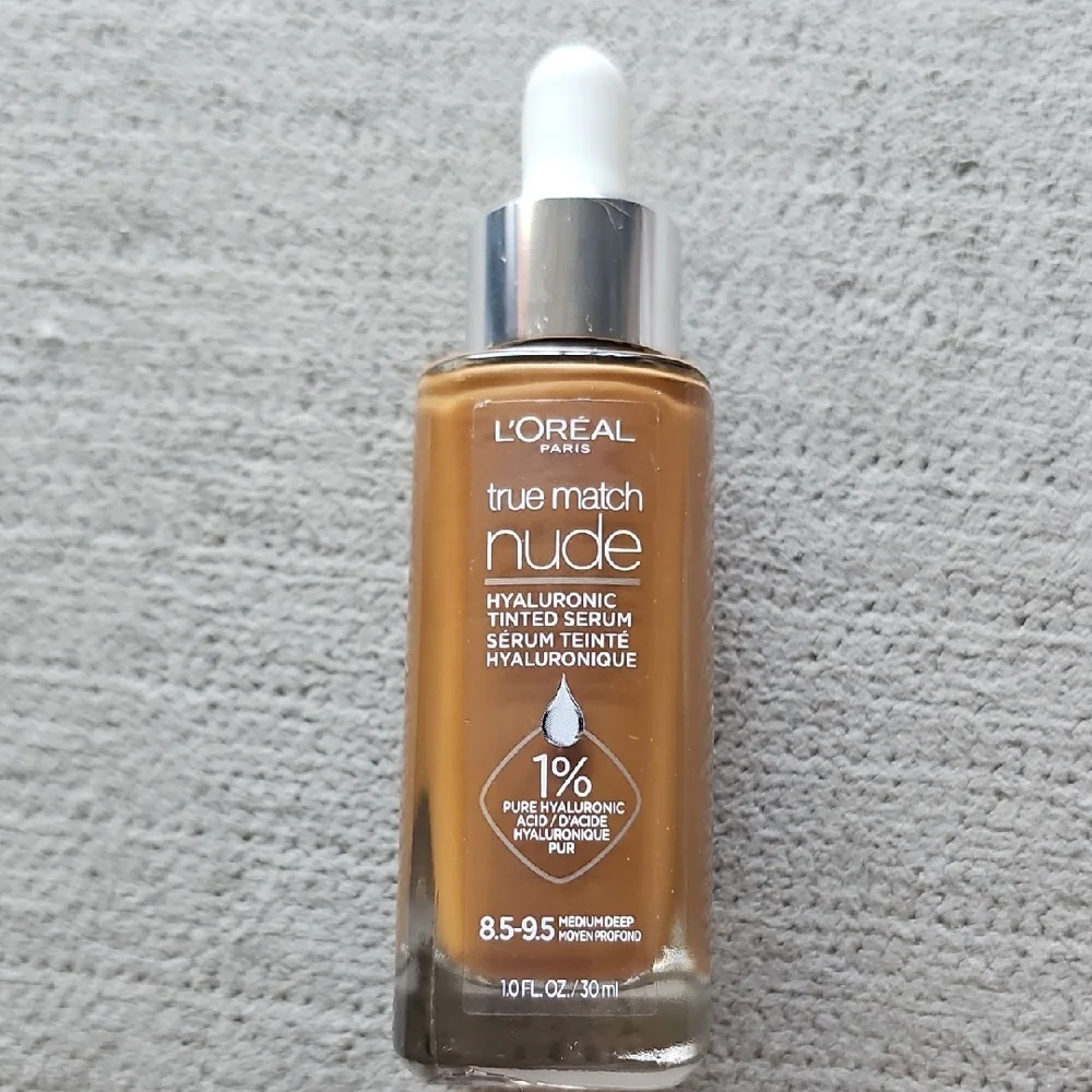 L'Oreal True Match Nude Hyaluronic Tinted Serum - 8.5-9.5 Medium/Deep #19